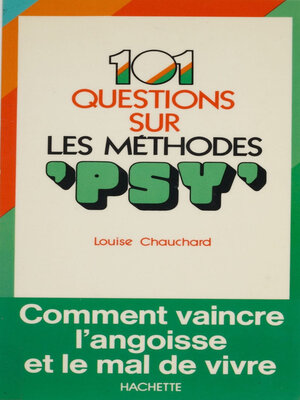 cover image of 101 réponses sur les méthodes «psy»